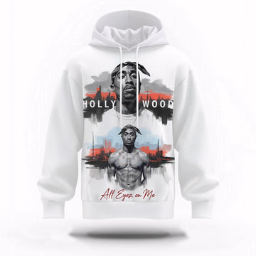 Tupac Street Legend Graffiti 3D Hoodie, Rapper 3D Hoodie, Rap Legends Hoodie